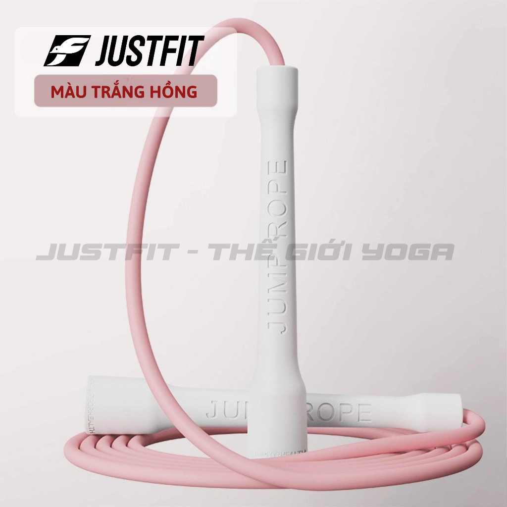 Dây nhảy tốc độ PVC JUSTFIT JUMP ROPES 6mm tập nhảy dây, Cardio, Yoga, giảm cân tại nhà AMIZIN