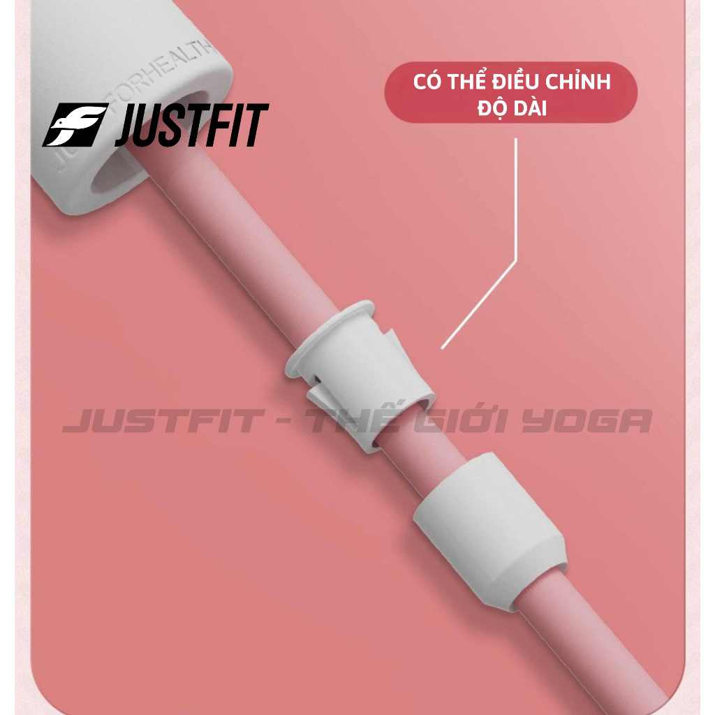 Dây nhảy tốc độ PVC JUSTFIT JUMP ROPES 6mm tập nhảy dây, Cardio, Yoga, giảm cân tại nhà AMIZIN