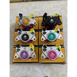 heo 2 piston cnc cá mập Folamdo lắp phanh đĩa xe điện hàng chuẩn