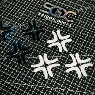 Tem Sticker DTF Biểu Tượng Cảm Xúc Tức Giận - JDM Style Japan |SGDC - 1 Cái|
