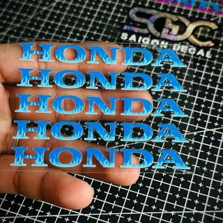 Tem Sticker DTF Lửa Dán Lốc Máy H.o-n.d-a 12 Màu Sắc (Phần 1/2)  |SGDC - 1 Cặp|