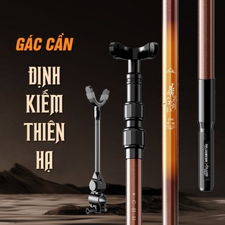 Gác Cần Câu Đài Săn Hàng Chuan-ze Định Kiếm Thiên Hạ Chống Cần Cacbon 30T+40T Siêu Cứng Siêu Nhẹ