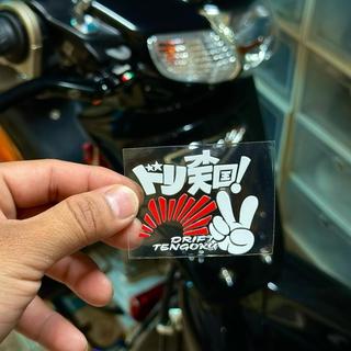 Tem Sticker DTF 6 Mẫu JDM Japan Mới Nhất 2025 |SGDC - 1 Cái|