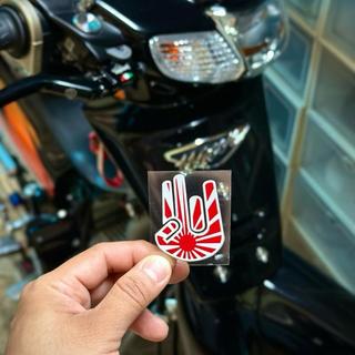 Tem Sticker DTF 6 Mẫu JDM Japan Mới Nhất 2025 |SGDC - 1 Cái|