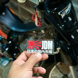Tem Sticker DTF 6 Mẫu JDM Japan Mới Nhất 2025 |SGDC - 1 Cái|