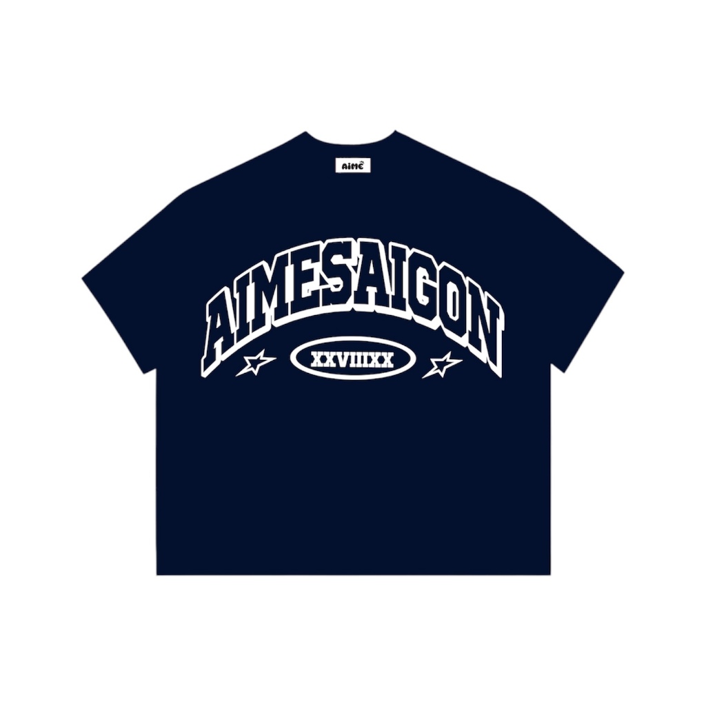 Navy-  XX viền trắng