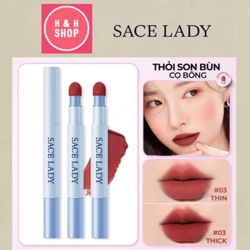 Son Kem Lì SACE LADY, Kết Cấu Mịn Nhung, Sắc Tố Cao, Son Môi 1.7g
