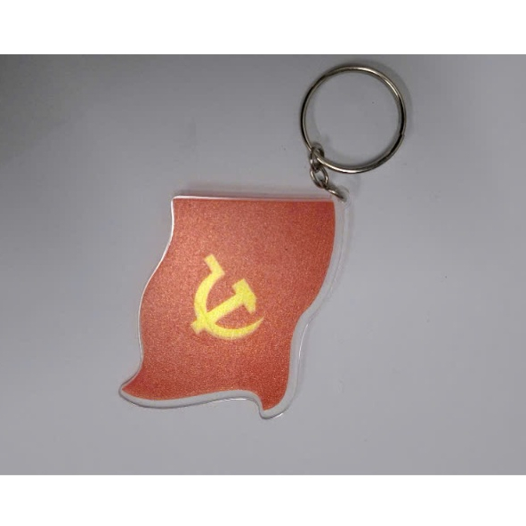 Móc khóa cờ Việt Nam mica in UV