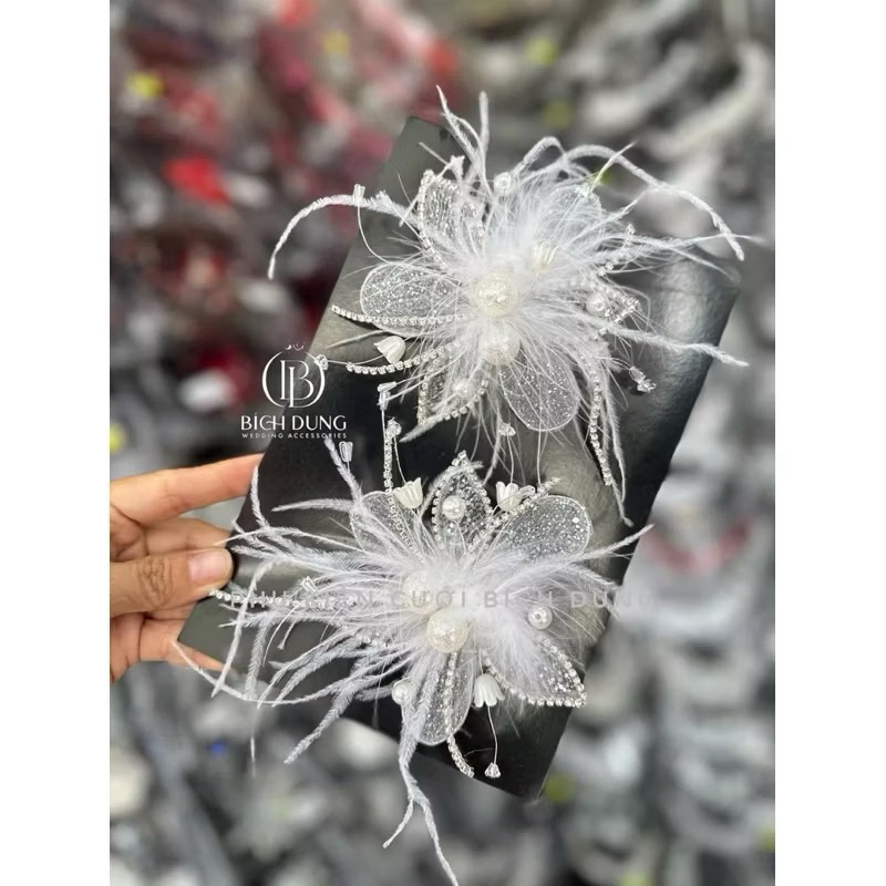 🔥🔥🔥Kẹp cài tóc cô dâu xinh-TH155|PHUKIENCUOIYENLINH