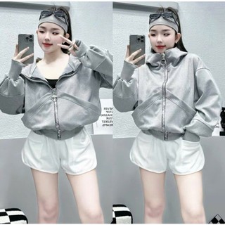 Áo khoác nỉ nữ dây kéo to màu sắc trẻ trung năng động nhiều màu nhiều size dễ lựa chọn