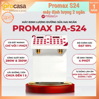 Máy định lượng 2 ngăn đường - sữa Promax S24