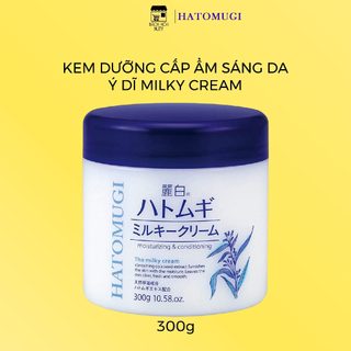 Kem Dưỡng Reihaku Hatomugi Cấp Ẩm & Làm Sáng Da Milky Cream (300g)