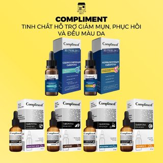 Serum Compliment Giảm Dầu Mụn, Kiềm Dầu và Làm Đều Màu Da (27ml/chai)