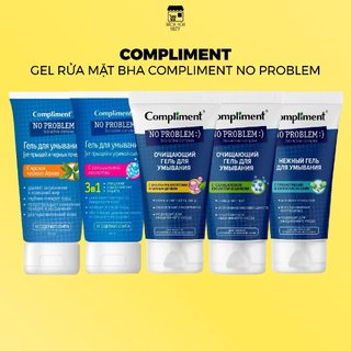 Gel Rửa Mặt Compliment Ngừa Mụn, Kiềm Dầu (200ml/tuýp)