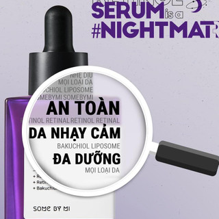 Tinh Chất Retinol Some By Mi Retinol Intense Reactivating Serum Chống Lão Hóa, Căng Bóng Da 30ml