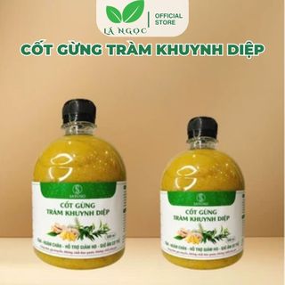 Cốt Gừng Tràm Khuynh Diệp pha tắm ngâm chân thương hiệu Lá Ngọc
