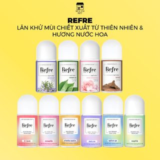 Lăn Khử Mùi Refre Hương Nước Hoa Whitening Perfume Deodorant (40ml)