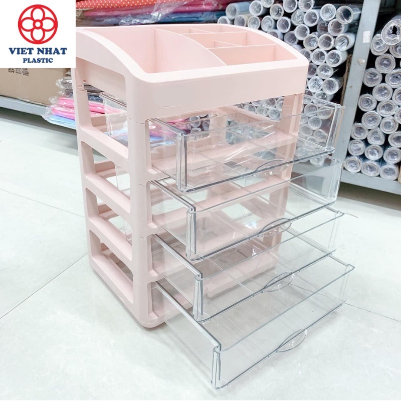 Tủ Mỹ Phẩm 2 tầng 3 tầng 4 tầng đa năng Chính Hãng Việt Nhật (mã 3636)