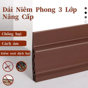 Dải Đệm Ngăn Cửa Đa Năng - Cách Âm, Chống Bụi, Chống Gió, Chống Côn Trùng