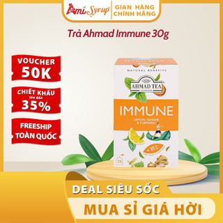 Trà Ahmad Immune 30g – hỗ trợ miễn dịch bảo vệ sức khỏe toàn diện