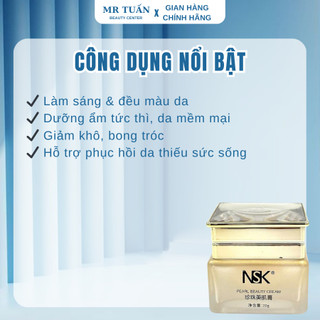Nsk Pearl Beauty Cream Kem Dưỡng Da Bột Ngọc Trai Sáng Mịn Da, Cấp Ẩm Và Chống Xỉn Màu 20g