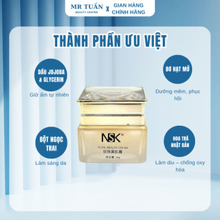 Nsk Pearl Beauty Cream Kem Dưỡng Da Bột Ngọc Trai Sáng Mịn Da, Cấp Ẩm Và Chống Xỉn Màu 20g