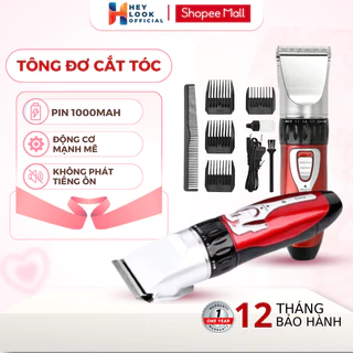 Tông đơ cắt tóc máy hớt tóc tỉa lông thú cưng có cổng sạc USB tặng kèm phụ kiện tiện dụng