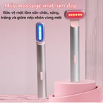 Máy massage mặt EMS xóa nhăn trẻ hóa da bằng sóng RF, máy nâng cơ mặt đẩy tinh chất GESUN lạnh làm sạch sâu Nhật Bản — ảnh 3