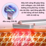 Máy massage mặt EMS xóa nhăn trẻ hóa da bằng sóng RF, máy nâng cơ mặt đẩy tinh chất GESUN lạnh làm sạch sâu Nhật Bản — ảnh 4