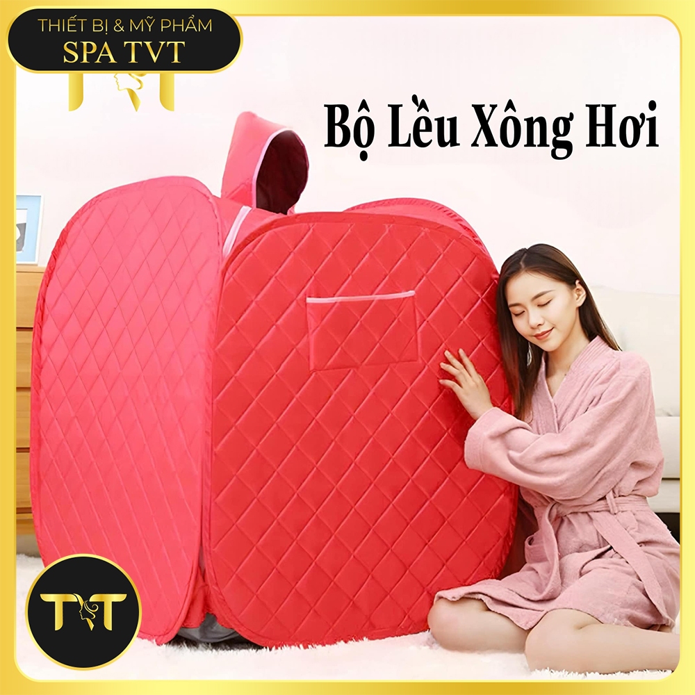 BỘ LỀU XÔNG HƠI MASSAGE TVT KÈM NỒI XÔNG 2L - XÔNG LÁ NAM, THẢO DƯỢC, CHĂM SÓC SỨC KHỎE
