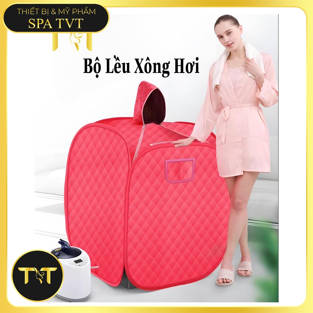 BỘ LỀU XÔNG HƠI MASSAGE TVT KÈM NỒI XÔNG 2L - XÔNG LÁ NAM, THẢO DƯỢC, CHĂM SÓC SỨC KHỎE