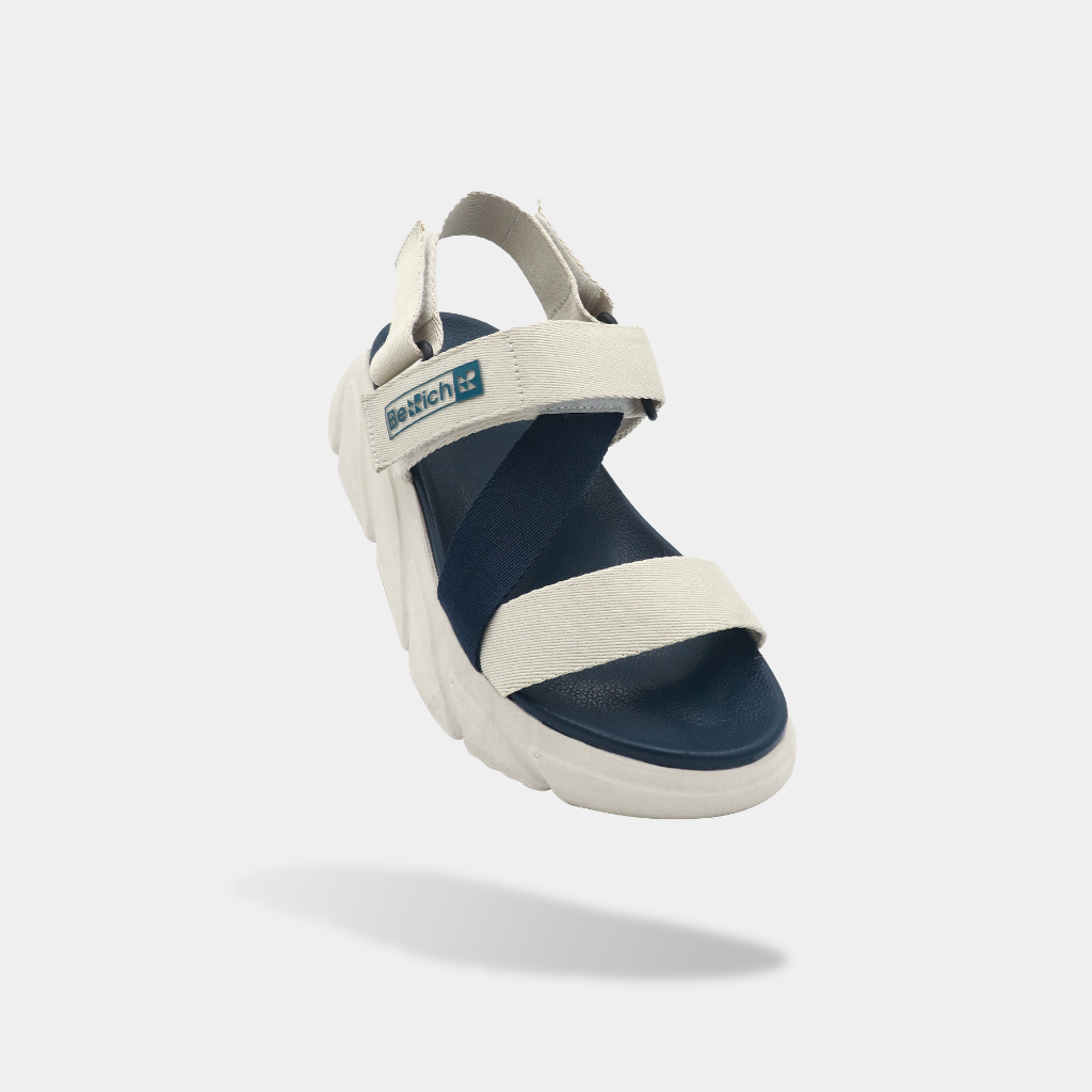 Ảnh Sandal nam nữ Unisex - Couple thương hiệu Berich quai chéo đế cao 5cm BE577 ( quai hậu rời) 3