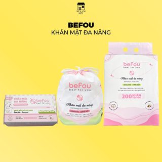 Khăn Mặt Khô Đa Năng Befou Best For You Disposable Face Towel (80 khăn, 200 khăn)