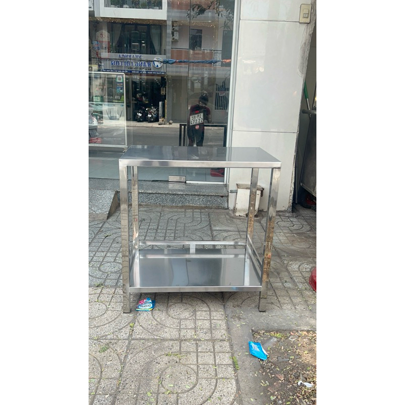 bàn inox bóng đẹp sỏ chế quán ăn nhà hàng