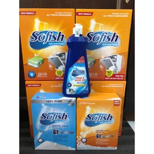 Sản phẩm Viên - Muối - Bóng - Thương hiệu Sofish - Sử dụng cho các máy rửa chén