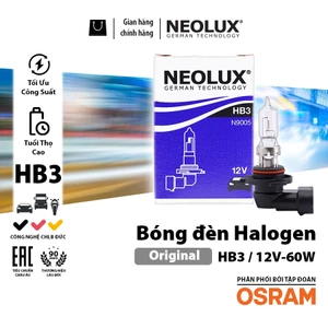 Bóng Đèn Halogen Original OSRAM NEOLUX HB3 12V 60W (Chân Cong) N9005