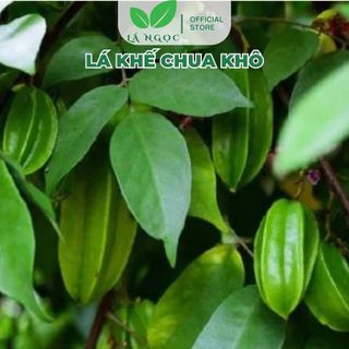 Lá Khế Chua Khô hỗ trợ giảm ngứa nổi mề đay loại 1 thương hiệu Lá Ngọc gói 500g