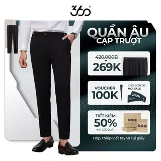 Quần Âu Nam BADASS Cạp Trượt Điều Chỉnh Thoải Mái, Dày Dặn, Phù Hợp Đi Làm, Đi Chơi - QACOL515