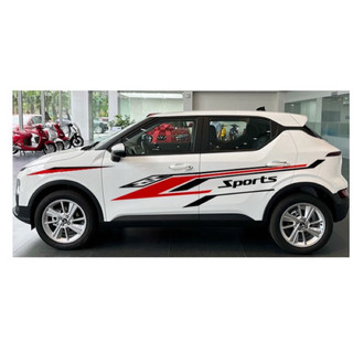 Tem 2 bên Sườn Xe Ô tô VF5-Team Decal Oto-Cực Chất, Hàng 3 Lớp Chất Lượng Cao-vf3-Vf5-Vf6-Vf7-Vf8-Vf9