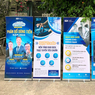 [STANDEE] Gía cuốn nhôm cao cấp gắn poster, hính ảnh kích thước 80x200, 60x160cm (Chưa gồm in)