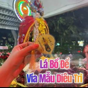 Lá Bồ Đề Vía Mẫu Diêu Trì Decor Phòng Trang Trí Nhà May Mắn