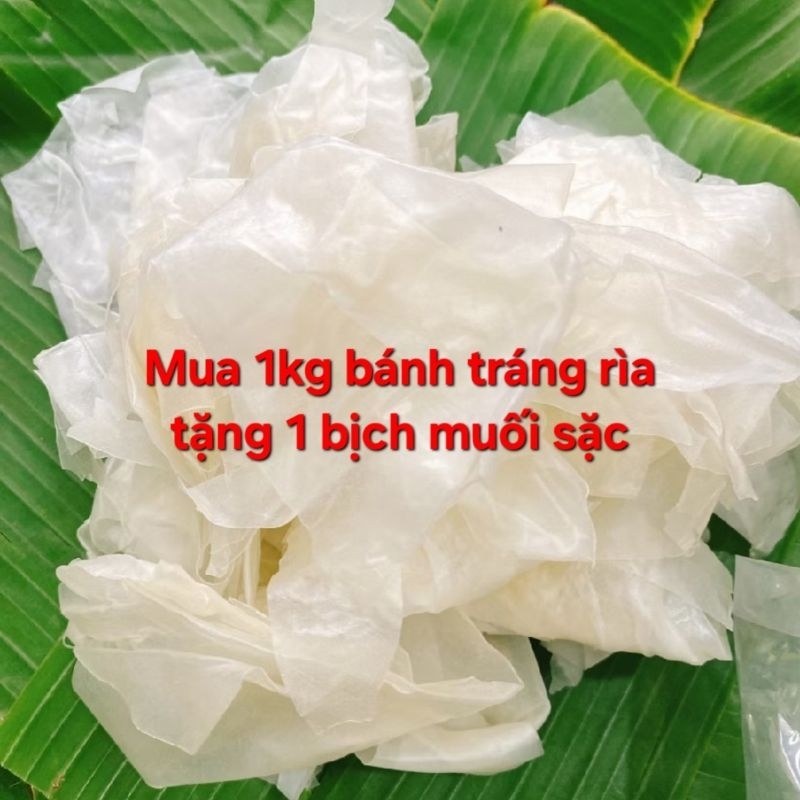 Bánh tráng rìa phơi sương ủ bơ (bịch 500g/nửa ký) - bánh tráng vụn phơi ...