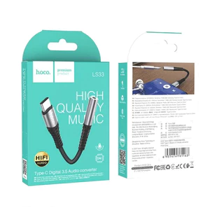 Cáp chuyển đổi kết nối âm thanh aux 3.5mm LS-33 từ cổng Type-C ra 3.5mm – Dây cáp chuyển đổi kết nối âm thanh aux 3.5mm