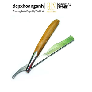 Cán gỗ cầm tay lắm dao lam, dễ dàng sử dụng