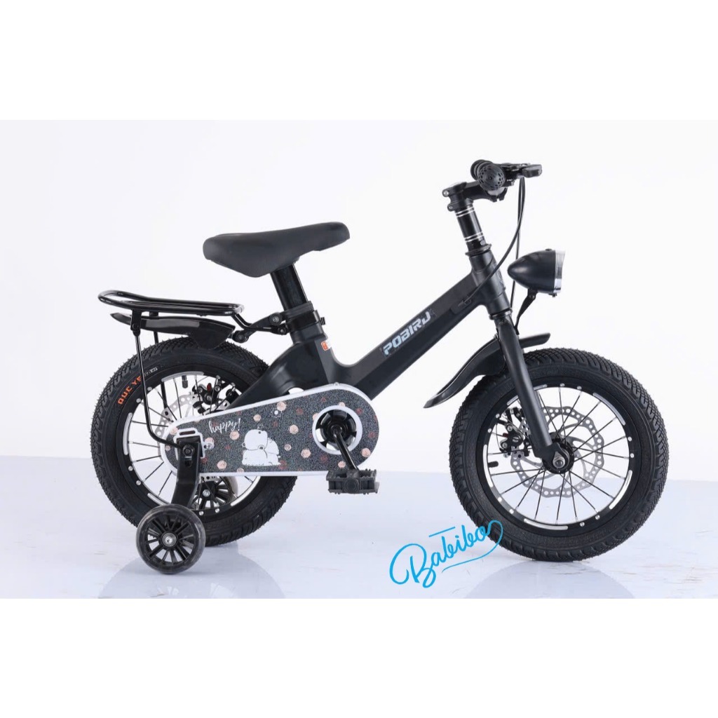 Xe đạp trẻ em khung nhôm phanh đĩa, xe đạp cho bé BABIBOKIDS từ 2 đến 12 tuổi (HÀNG CAO CẤP)