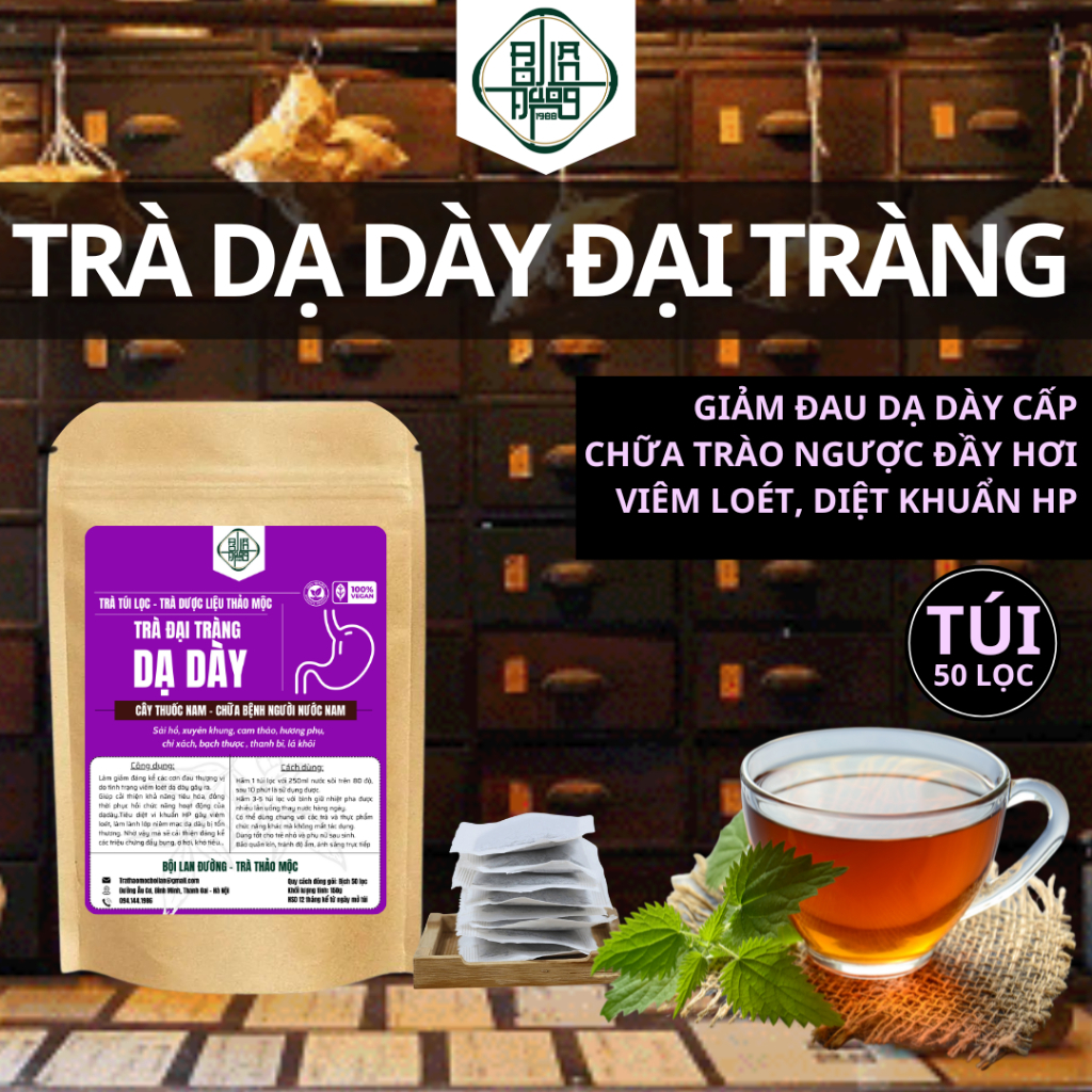 Trà Dạ Dày - Bội Lan Đường - Túi 50 lọc