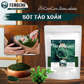 Bột tảo xoắn Spirulina giúp giảm mụn, kháng viem, ngăn ngừa mụn sử dụng trong spa TMV bịch 100 gram