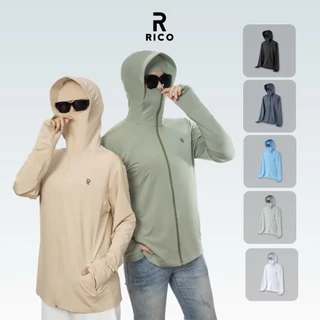 Áo chống nắng thun lạnh 1 lớp UPF50+ chống tia UV Nam nữ M29 Rico