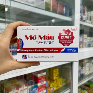 Mỡ Máu Tâm Bình Hỗ Trợ Giảm Mỡ Máu- Giảm Mỡ Gan