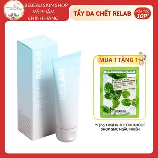 Tẩy Tế Bào Chết Da Mặt RELAB Hỗ Trợ Làm Sáng Da,Sạch Sâu Lỗ Chân Lông 120ml - Bebeau